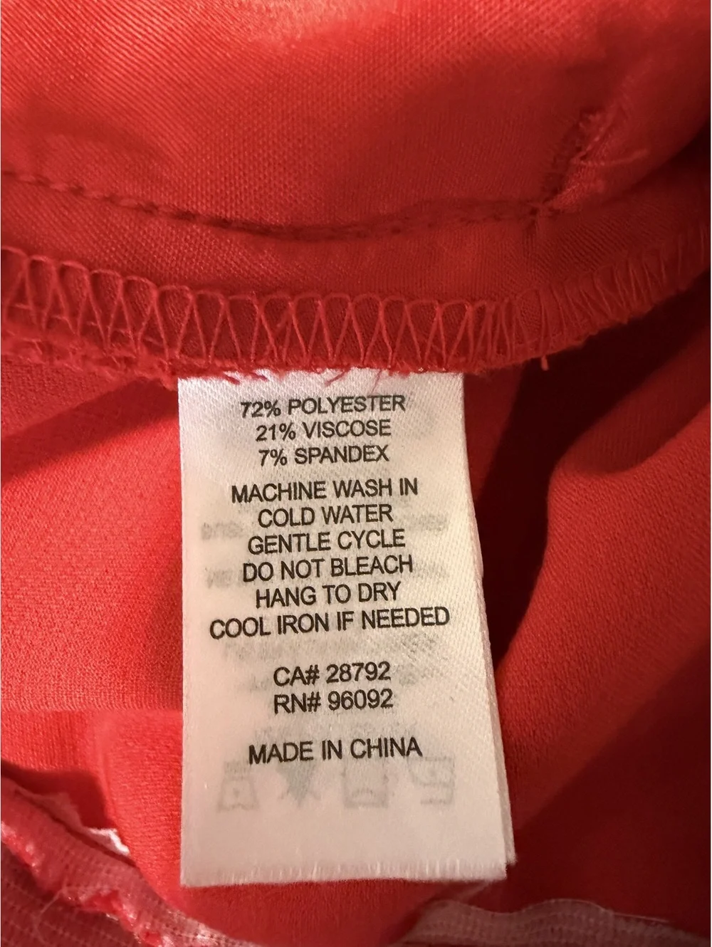 Dalia Women's Red Business Chic Scalloped Edge Pockets Size 2